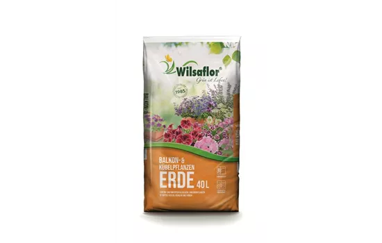 Wilsaflor® Balkon- und Kübelpflanzenerde