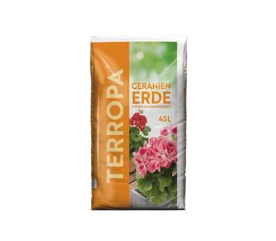 Terropa® Geranien & Balkonpflanzenerde Terropa® Geranien & Balkonpflanzenerde